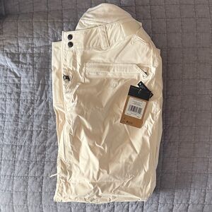 Snowboard/ Ski Cream Pants with Button Details